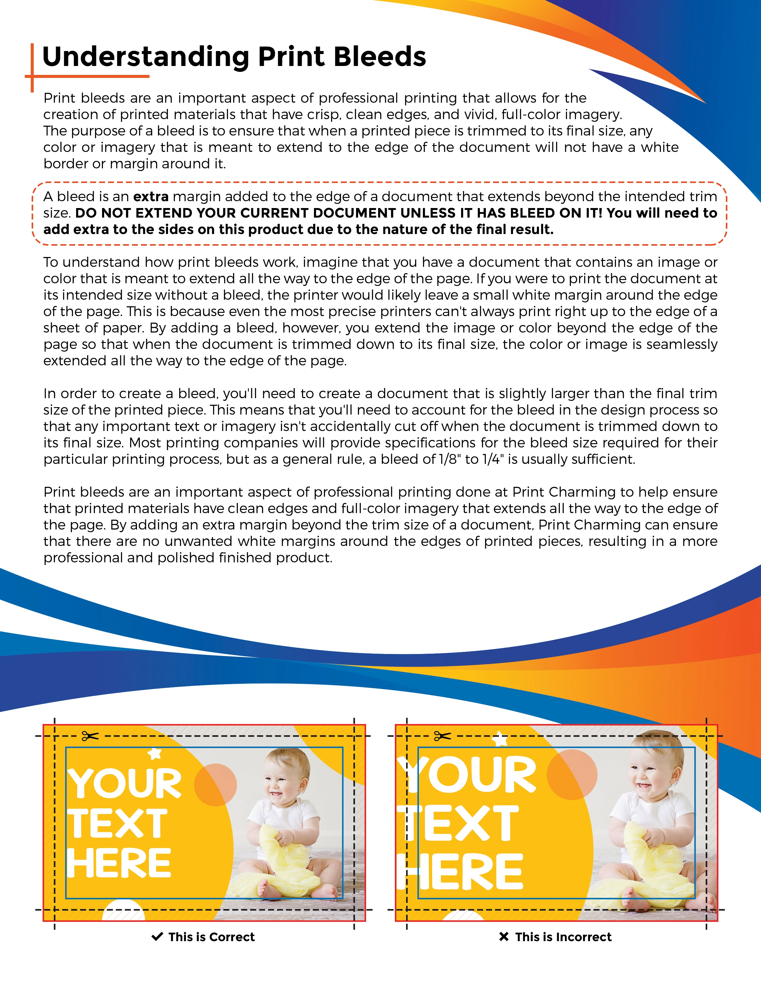 Understanding Bleed in Printing | Essential Design Tips | Print Charming